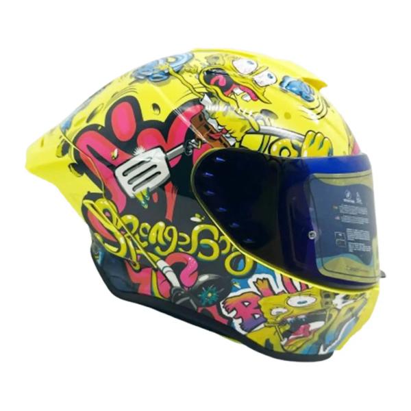Casco Integral Bob Esponja Shangai